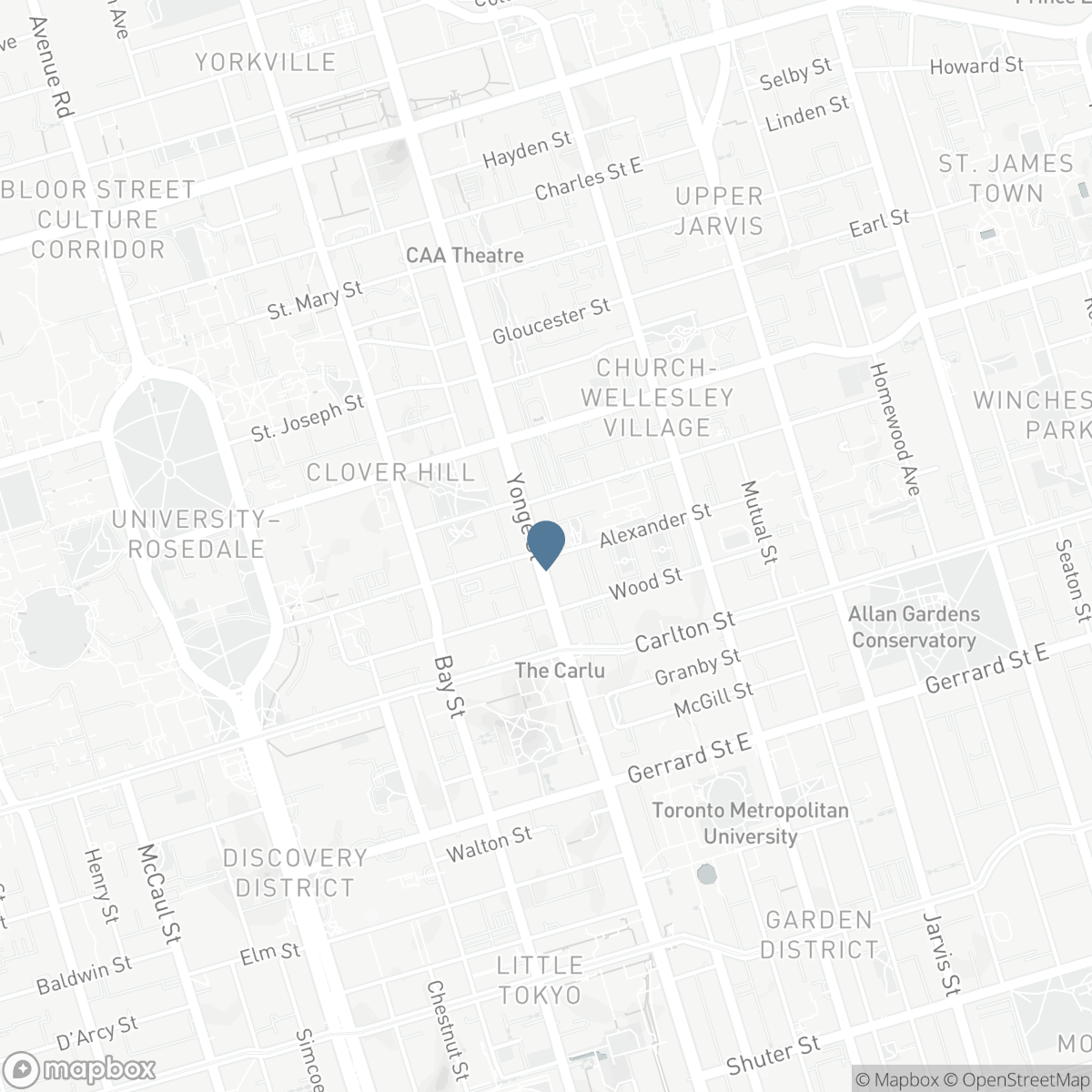 2805 - 501 YONGE STREET, Toronto, Ontario M4Y 0G8
